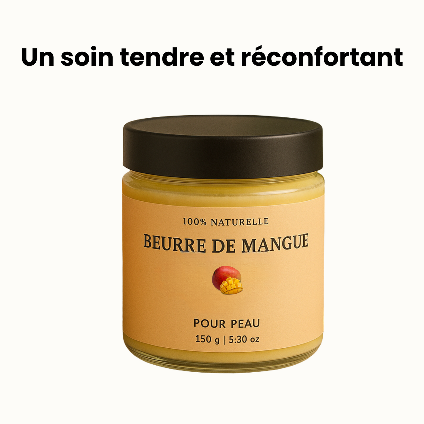Beurre corporel à la mangue – 100 % Pur & Naturel
