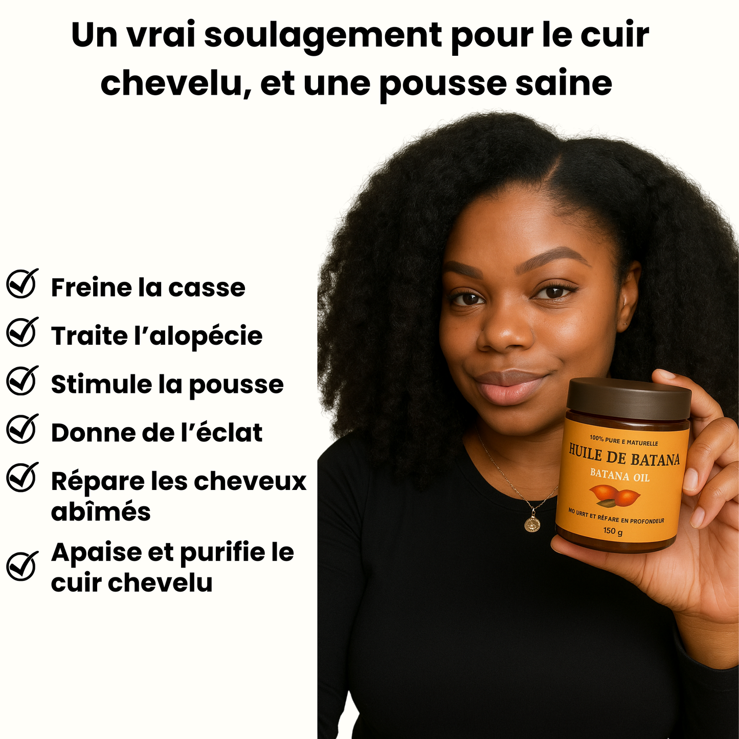 L'huile de batana 100%  pure et non raffinée