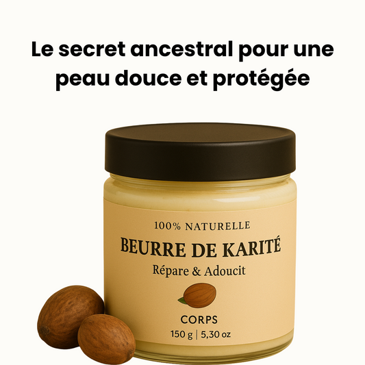 Beurre de Karité 100 % Pur et Naturel