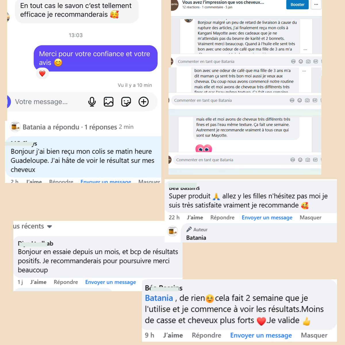 L'huile de batana 100%  pure et non raffinée