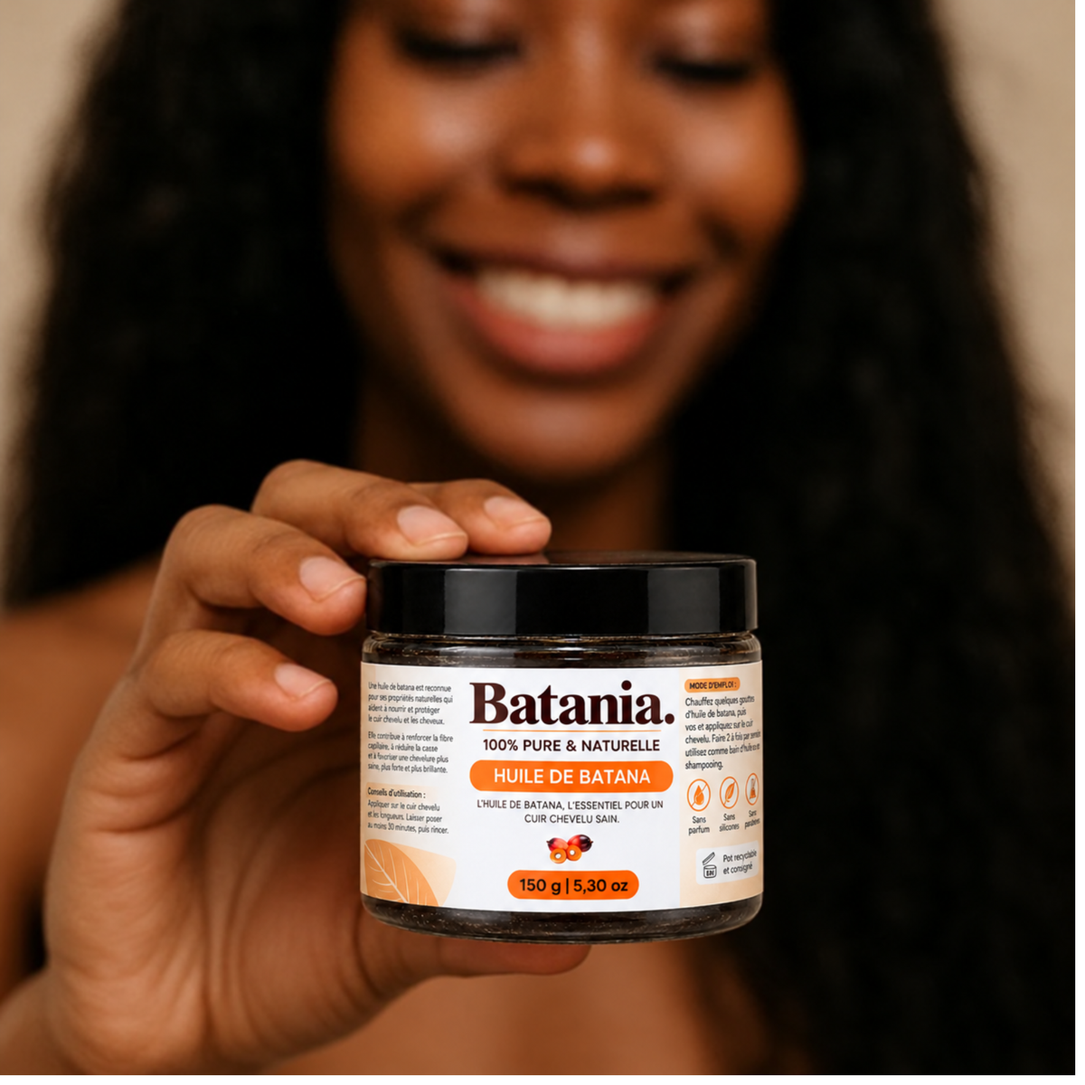 L'huile de batana 100%  pure et non raffinée
