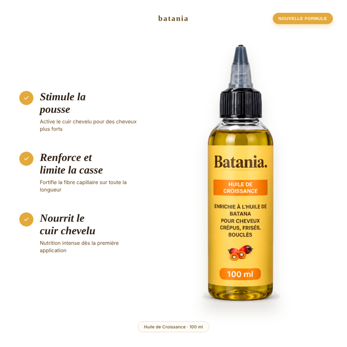 Gamme hydratation , Nutrition & Pousse
