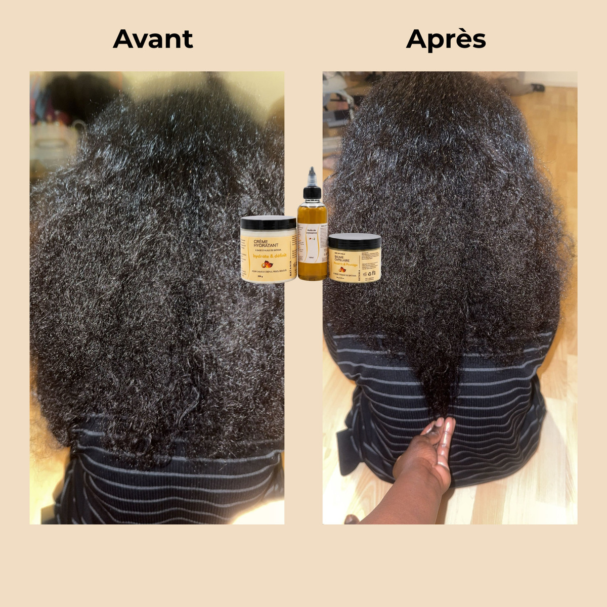 Gamme hydratation , Nutrition & Pousse