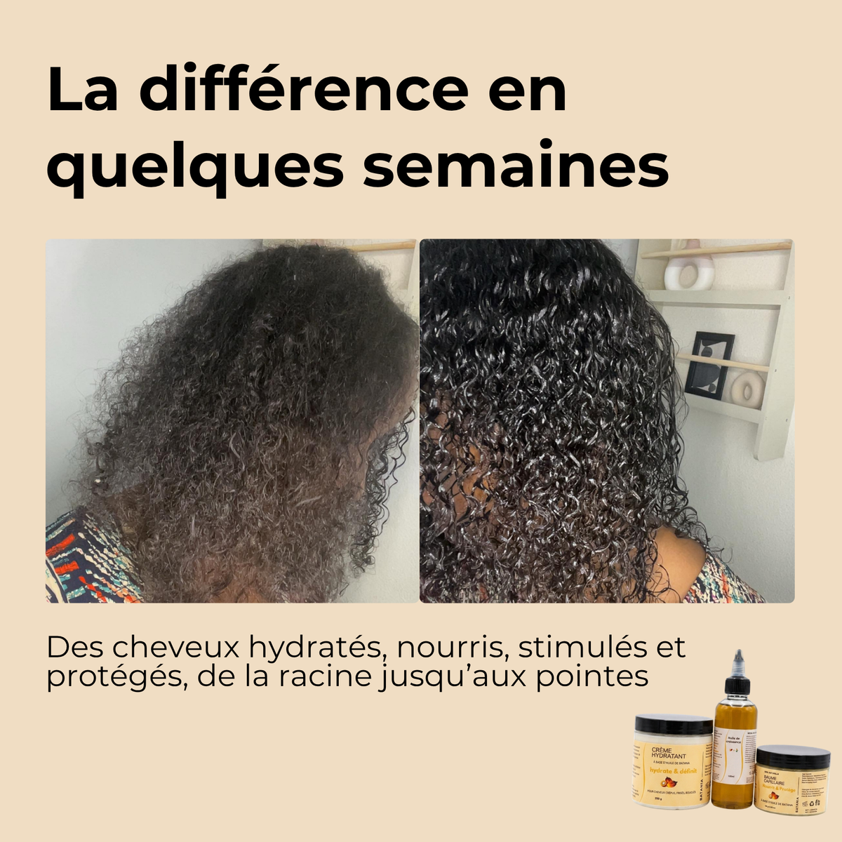 Gamme hydratation , Nutrition & Pousse