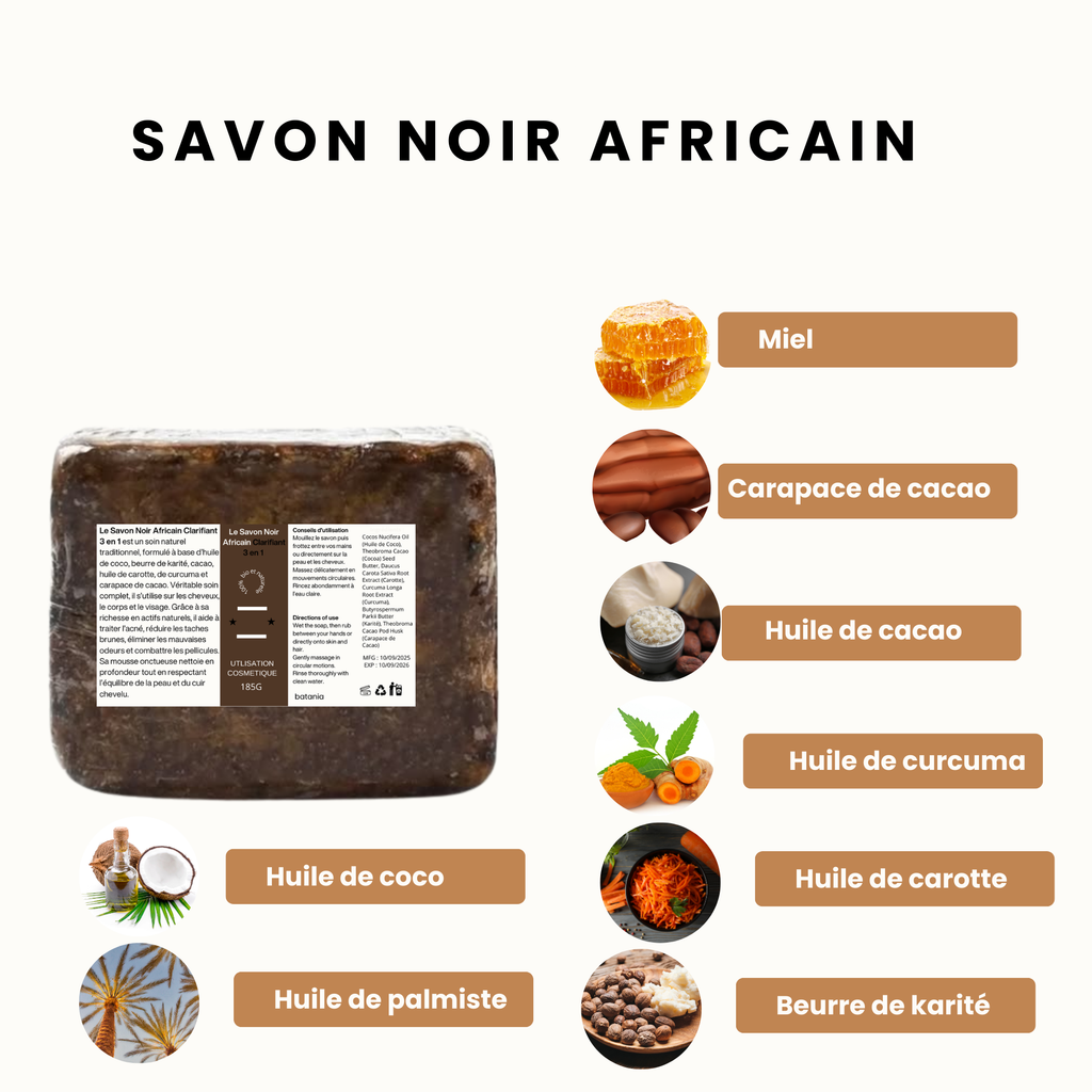Savon noir africain