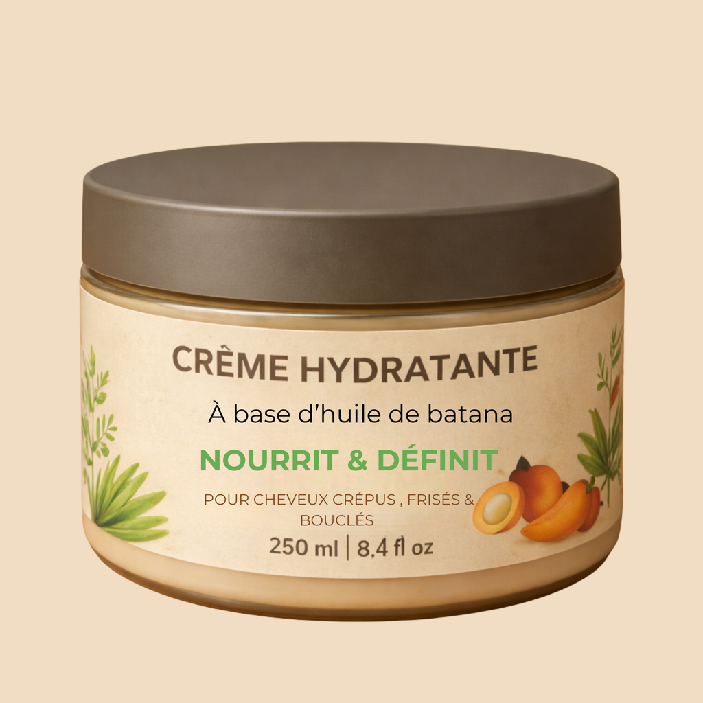 Crème capillaire Hydratante & définissante à l’huile de Batana
