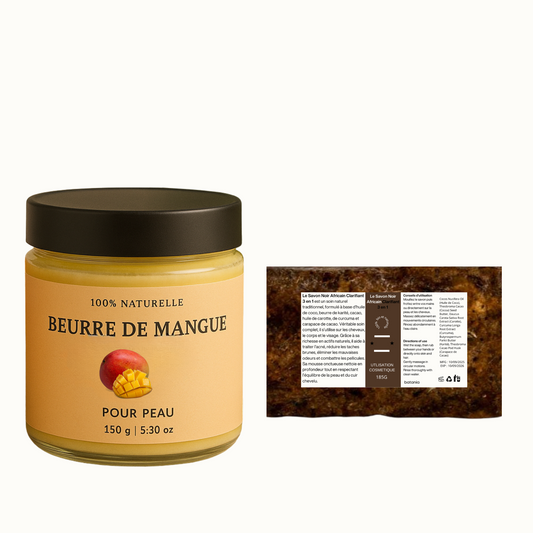 Duo Peau Nette  : Coffret Savon + Beurre de mangue