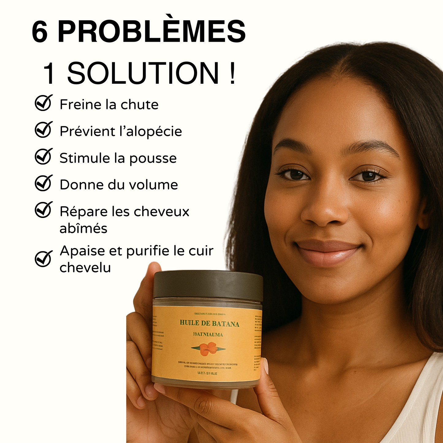 L'huile de batana 100%  pure
